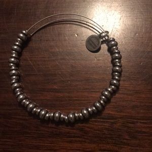 Silver Alex and ani bracelet
